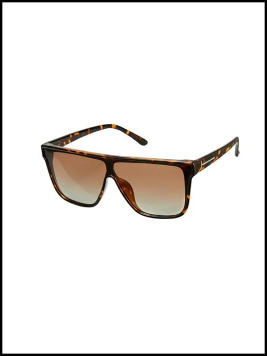 Oversized Polarized Square Sunglasses UV400 Unisex Shield Shades for Driving